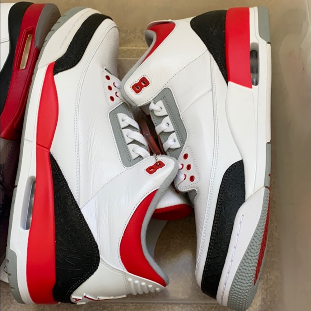 Jordan 3 Fire Red Cement DS OG 2014